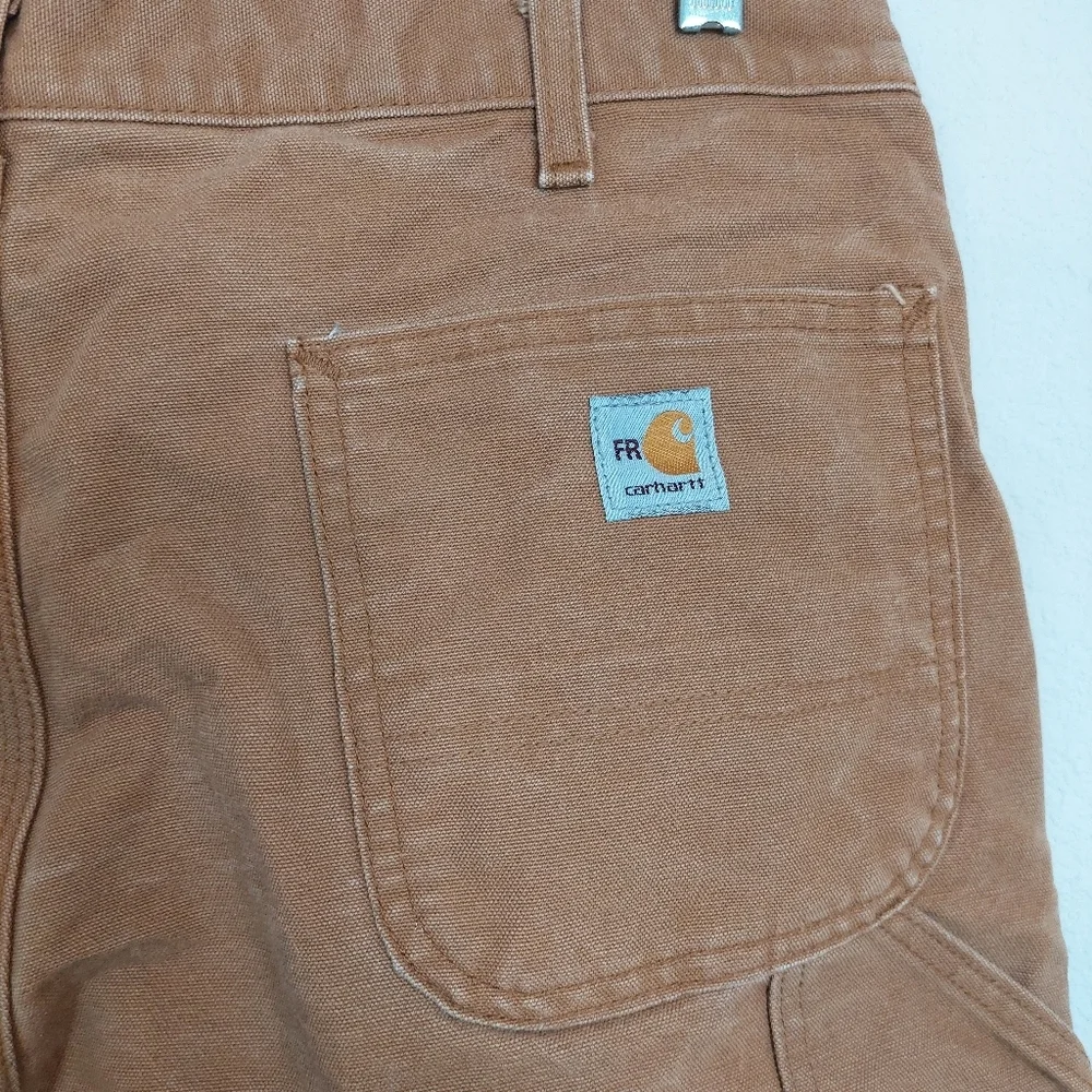 Carhartt‎ FR HRC2 Duck Canvas Utility Work Pants Size 38×32